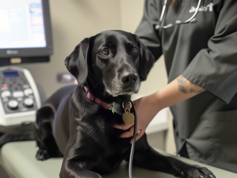 УЗИ брюшной полости собаке